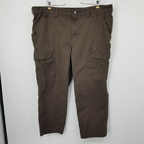 Duluth Trading Other - Duluth Trading Co Flex Fire Hose Men's Brown Cargo Pants Size 46x30